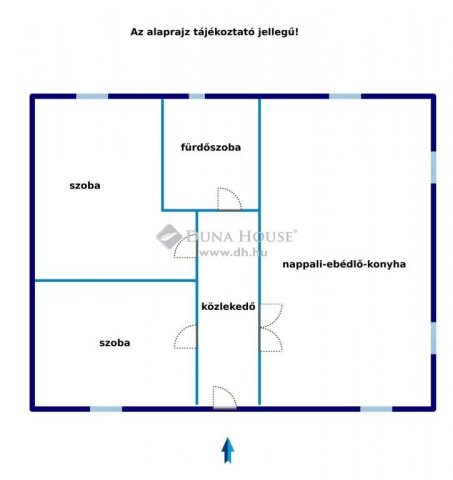 Eladó családi ház, Leányfaluban 85 M Ft, 3 szobás