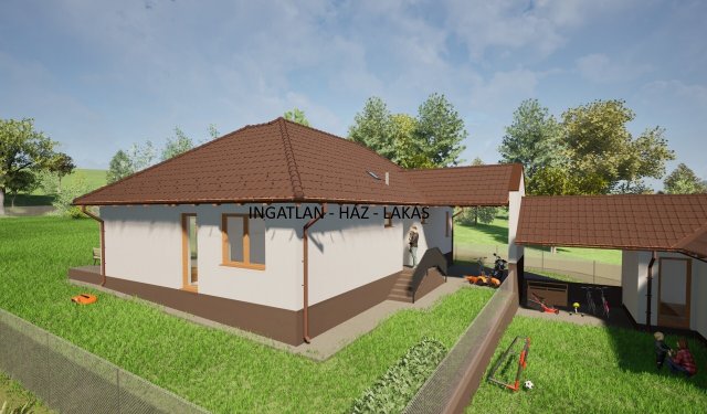 Eladó ikerház, Veresegyházon 99.9 M Ft, 5 szobás
