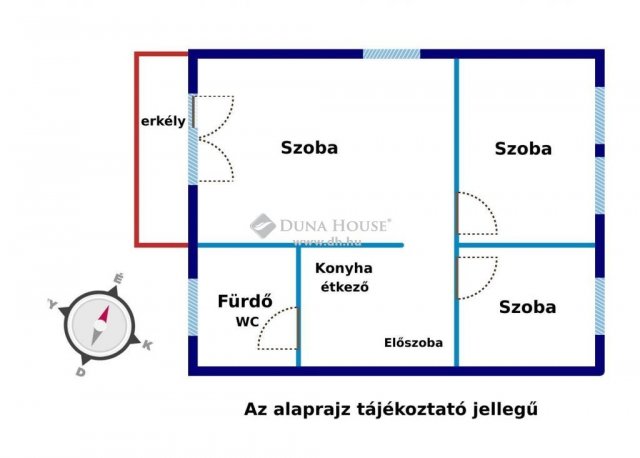 Eladó téglalakás, Halásztelken, Hajnal utcában 45 M Ft