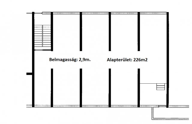 Kiadó ipari ingatlan, Budapesten, XXI. kerületben 316 E Ft / hó