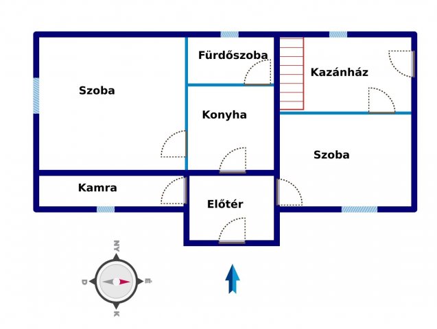 Eladó családi ház, Bakonybánkon 21.9 M Ft, 2 szobás