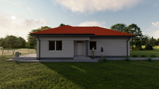 Eladó családi ház, Jakabszálláson 74.9 M Ft, 3+1 szobás