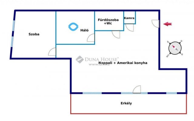 Eladó téglalakás, Budapesten, X. kerületben 89.5 M Ft, 2 szobás