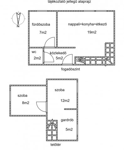 Eladó téglalakás, Zalaegerszegen 39.4 M Ft, 1+2 szobás