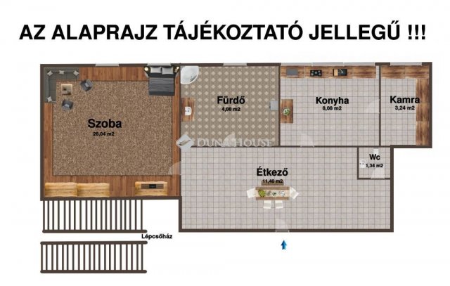 Eladó téglalakás, Mosonmagyaróváron 44.9 M Ft, 1 szobás