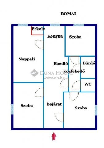 Eladó panellakás, Budapesten, III. kerületben 69.9 M Ft, 4 szobás