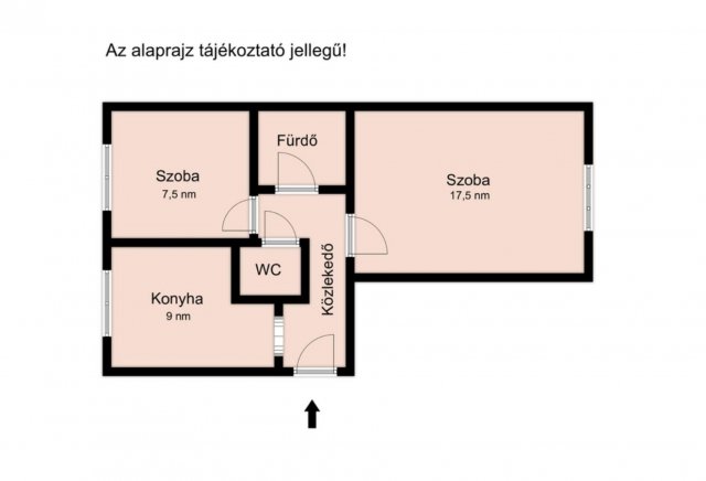 Eladó téglalakás, Békéscsabán 26.9 M Ft, 2 szobás