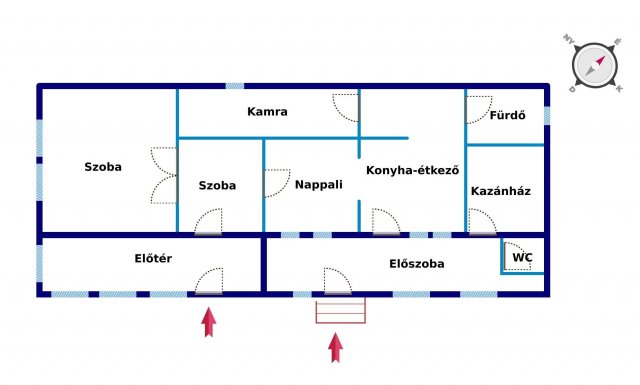 Eladó családi ház, Kenderesen 15.99 M Ft, 3 szobás