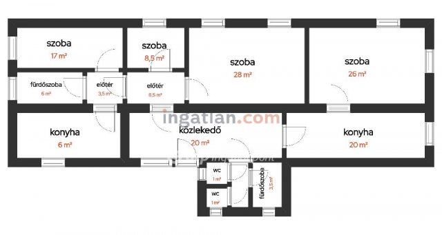 Eladó családi ház, Túrkevén 21.9 M Ft, 3+1 szobás