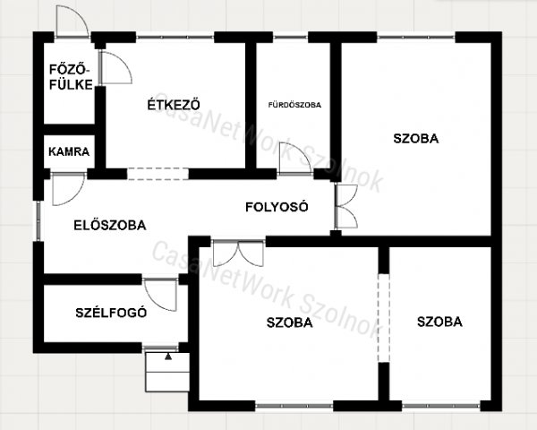 Eladó családi ház, Martfűn 22 M Ft, 3 szobás