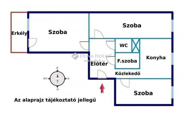 Eladó panellakás, Budapesten, XV. kerületben 63.9 M Ft, 3 szobás