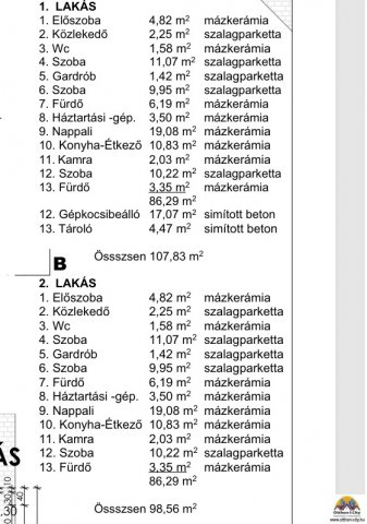 Eladó ikerház, Nyáregyházán 63.9 M Ft, 4 szobás