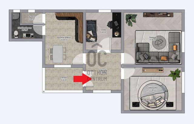 Eladó családi ház, Hosszúvölgyön 8.99 M Ft, 3 szobás