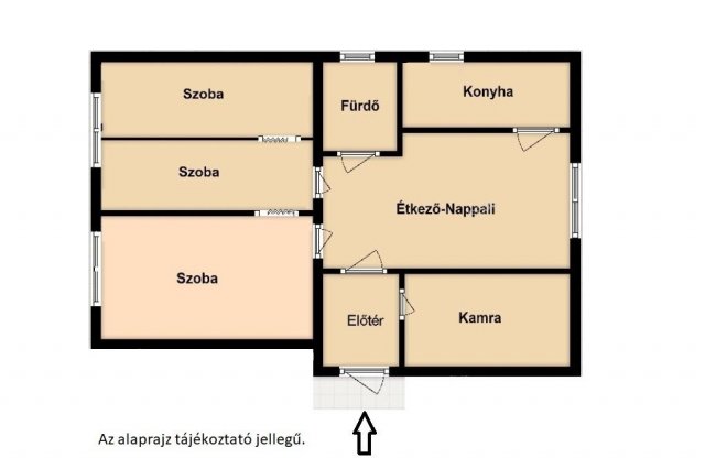 Eladó családi ház, Kunadacson 26.9 M Ft, 3 szobás