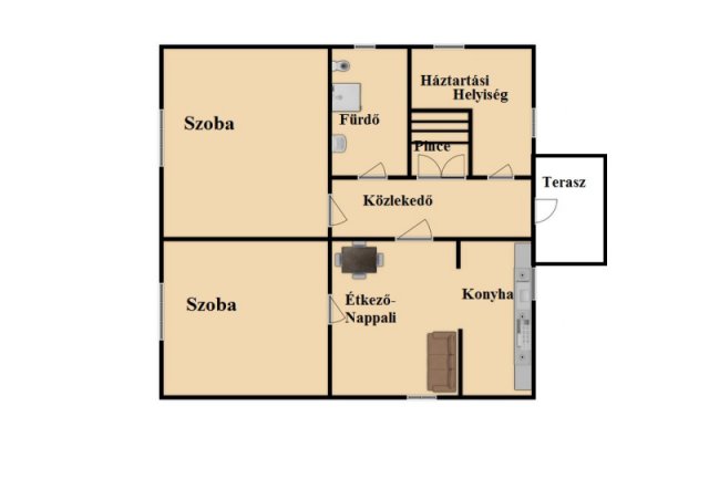 Eladó családi ház, Inárcson 42.5 M Ft, 2+1 szobás