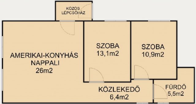 Eladó téglalakás, Fóton 67.9 M Ft, 3 szobás