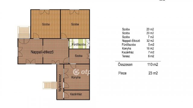 Eladó családi ház, Ravazdon 34.9 M Ft, 3+1 szobás