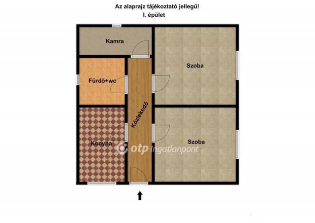 Eladó mezogazdasagi ingatlan, Debrecenben 34.9 M Ft, 2 szobás