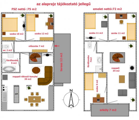 Eladó családi ház, Kókán 49.9 M Ft, 7 szobás