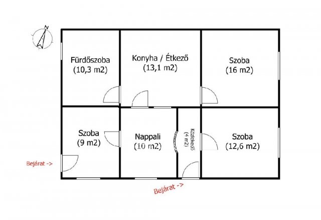 Eladó családi ház, Bodrogkisfaludon 19.5 M Ft, 2+1 szobás