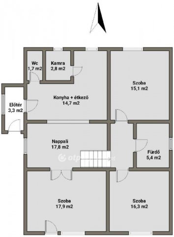 Eladó családi ház, Nyírtasson 62 M Ft, 3 szobás