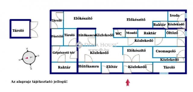 Eladó üzlethelyiség, Pándon 29.99 M Ft / költözzbe.hu