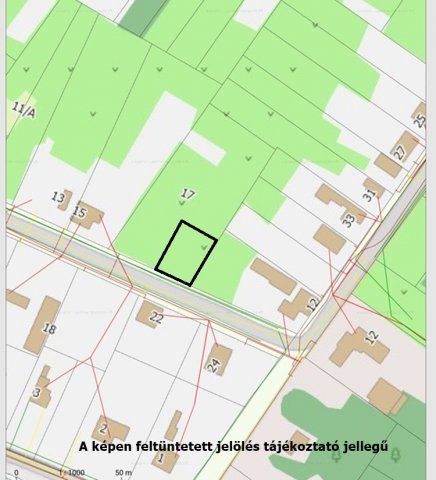 Eladó telek, Hernádon 10 M Ft / költözzbe.hu