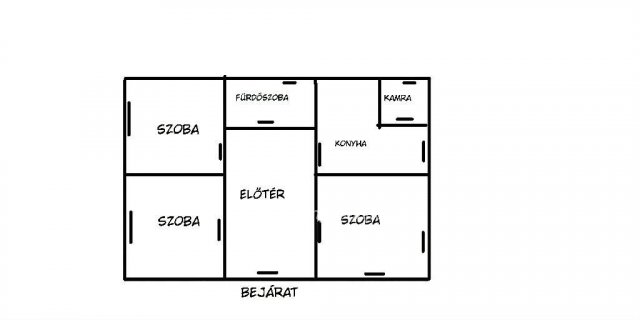 Eladó családi ház, Hatvanban 44 M Ft, 3 szobás