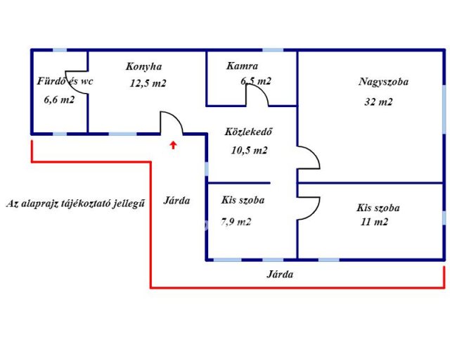 Eladó családi ház, Kétpón 14.9 M Ft, 1+2 szobás