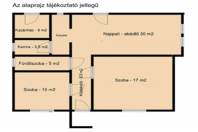 Eladó családi ház, Csanádapácán 13 M Ft, 3 szobás