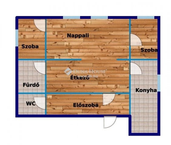 Eladó téglalakás, Pécsett 55.5 M Ft, 3 szobás