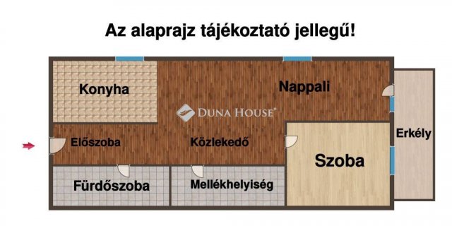 Eladó téglalakás, Veszprémben 59.5 M Ft, 2 szobás