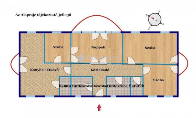 Eladó téglalakás, Budapesten, XIII. kerületben 98 M Ft, 4 szobás