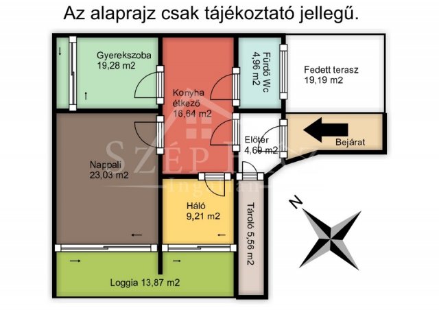 Eladó téglalakás, Pécsett 74.9 M Ft, 3 szobás