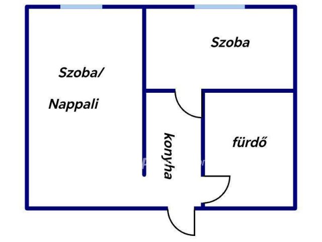 Eladó panellakás, Egerben 35 M Ft, 1+1 szobás