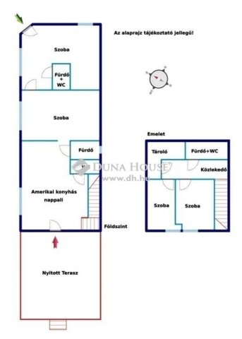 Eladó családi ház, Üllőn 74.99 M Ft, 5 szobás