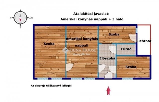 Eladó téglalakás, Budapesten, VII. kerületben, Garay utcában