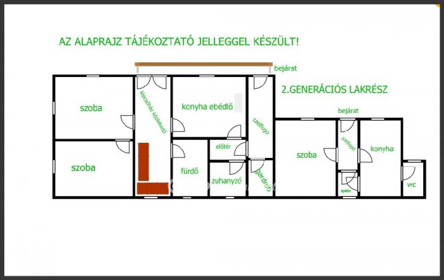 Eladó családi ház, Újfehértón 55 M Ft, 5 szobás