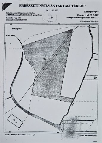 Eladó mezogazdasagi ingatlan, Polgáron 179.9 M Ft