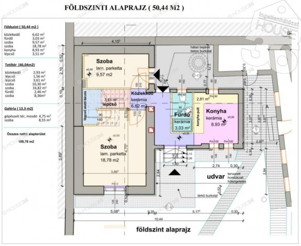 Eladó iroda, Kecskeméten 98 M Ft, 6 szobás / költözzbe.hu