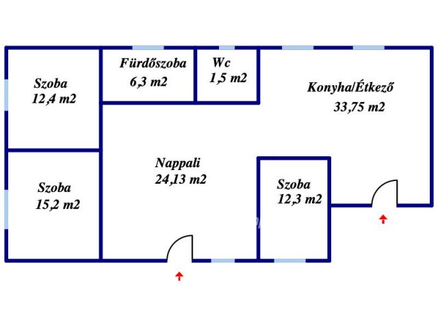 Eladó családi ház, Nyírtasson 25 M Ft, 3 szobás