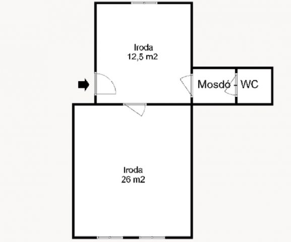 Eladó iroda, Szegeden 34.5 M Ft, 2 szobás / költözzbe.hu