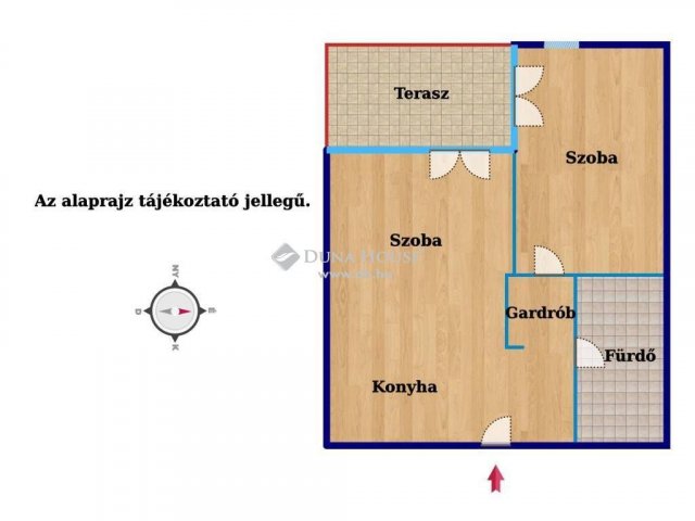 Eladó téglalakás, Kehidakustányban 103.999 M Ft, 2 szobás