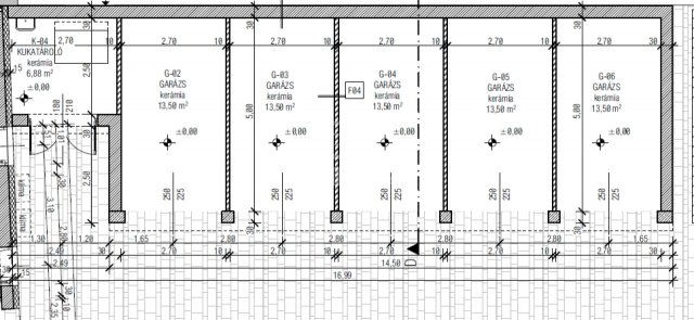 Eladó garázs, Nyíregyházán, Mező utcában 7.5 M Ft