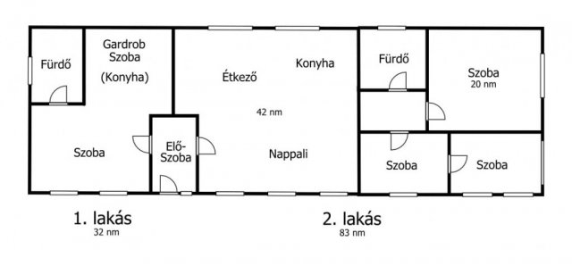 Eladó családi ház, Érden 89.9 M Ft, 3+2 szobás