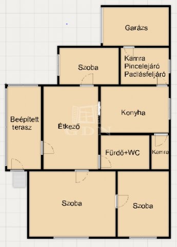 Eladó családi ház, Zalaegerszegen 35 M Ft, 3 szobás