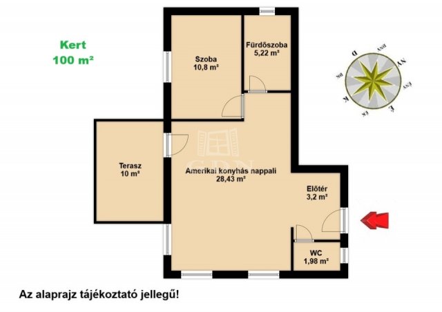 Eladó sorház, Üllőn 48.5 M Ft, 2 szobás / költözzbe.hu