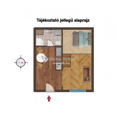 Eladó téglalakás, Budapesten, VI. kerületben 51 M Ft, 1 szobás