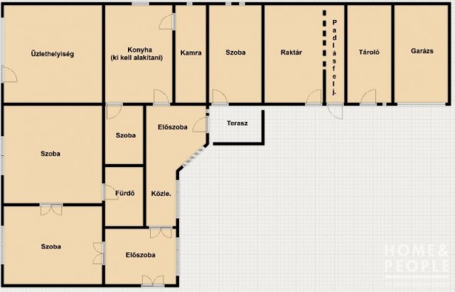 Eladó családi ház, Tótkomlóson 9.6 M Ft, 6 szobás