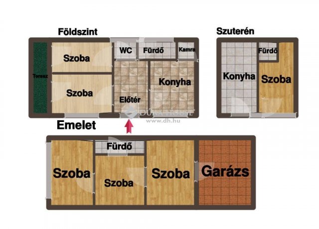 Eladó családi ház, Gödöllőn 119 M Ft, 5+1 szobás